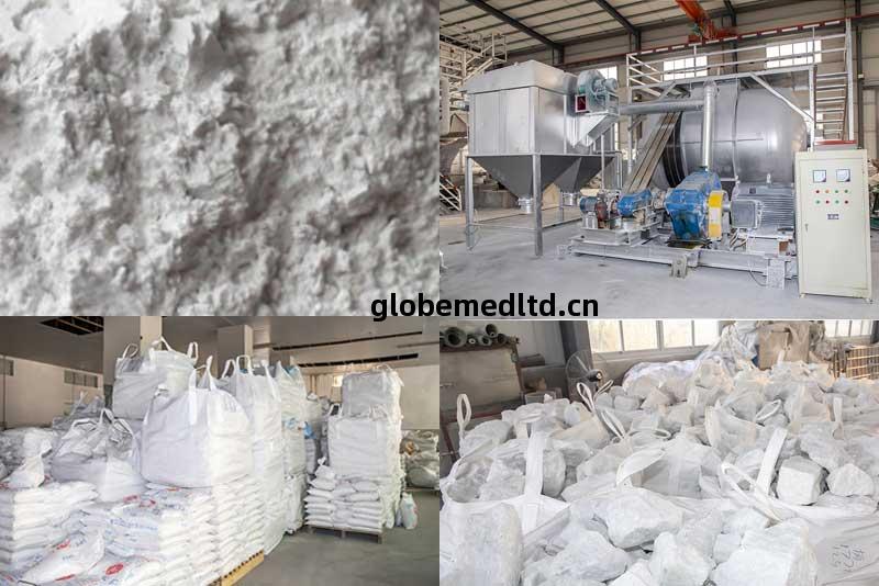 白(bai)剛玉(yu)原(yuan)料(liao)設(she)備(bei)與(yu)成品(pin)圖片